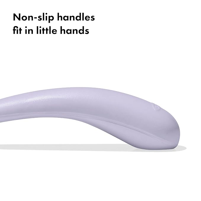 OXO Tot On-The-Go Fork and Spoon Set - Lilac