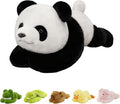 QUIRAI Weighted Stuffed Animals Panda Plush, 24" | 3.3 lb Panda Stuffed Animal, Pillowfort Weighted Plush Animals & Cute Plushies Gifts for Kids Adults