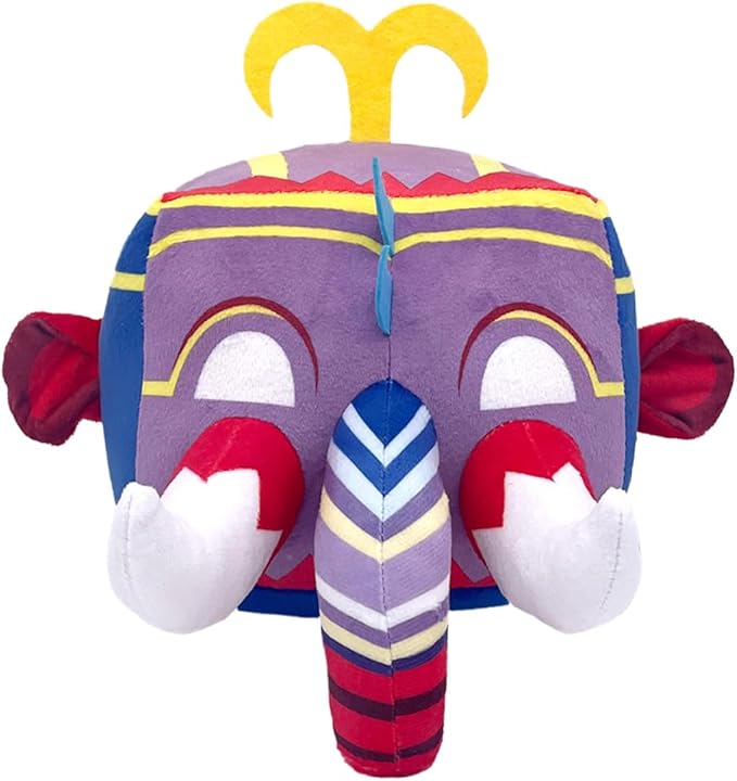 Zenitsu Plush Toy Fruits Plush Toy Stuffed Toys Video Game Pillow for Kids Birthday Xmas Gift (Mammoth)