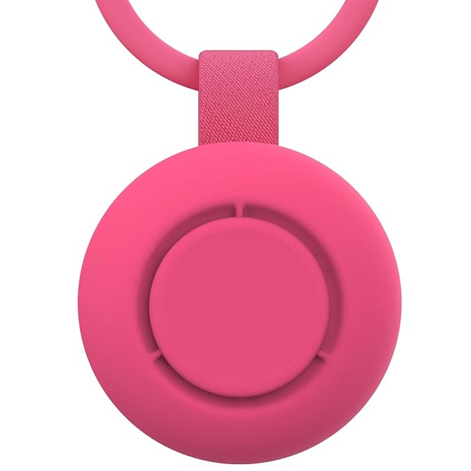 Jaroco Portable Baby Sound Machine [White Noise for Babies Kids Adults][Sleep Soother][12 Soothing Sounds] 15 Hours Battery Life, Registry Gift,Shower,Clips on Baby Stroller Rose