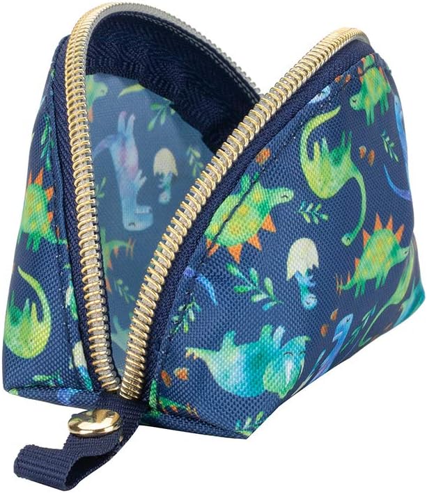 Itzy Ritzy Everything Storage Pouch; Small Zipper Pouch Holds 2 Pacifiers; Snap Handle Attaches to Diaper Bag, Stroller or Purse; Holds Earbuds, Chargers, Change or Disposable Bags