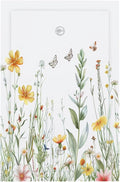 Light Switch Covers Rustic Colorful Floral Butterfly Watercolor Flowers Decorative Switch Plates 1 Gang Blank No Device Outlet Covers Electrical WallPlates for Bathroom Bedroom Decor