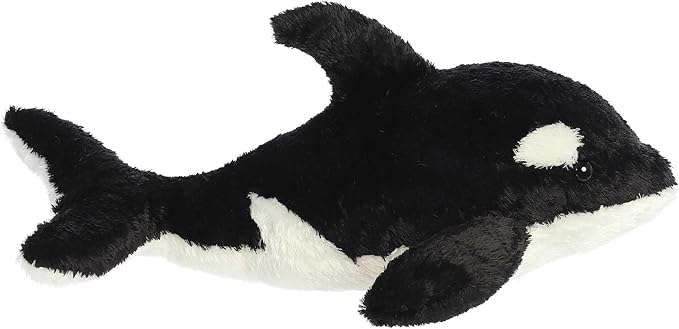 Aurora® Adorable Flopsie™ Splash™ Stuffed Animal - Playful Ease - Timeless Companions - Black 12 Inches