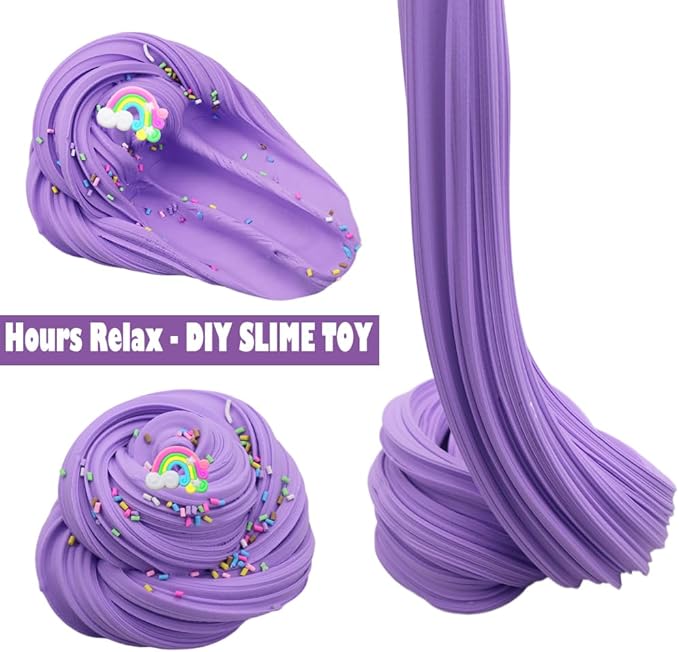 Butte Slime Kit 11 Pack Party Favor for Kids, Color and Texture Experience, Stress Relief Toy for Girls and Boys