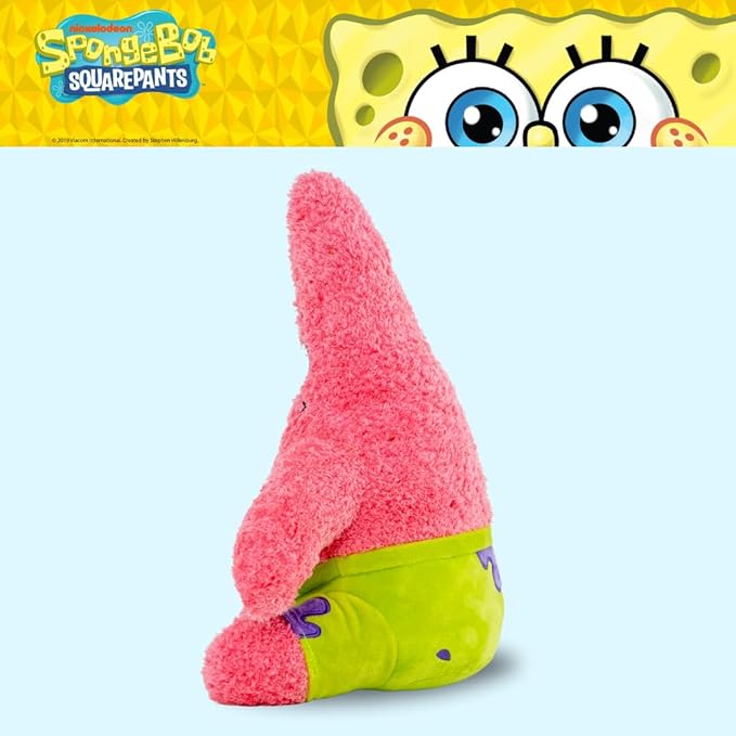 Spongebob Squarepants Patrick Star Bedding Super Soft Plush Calming 3Lb Weighted Cuddle Pillow Buddy, Comfort Pillow, (100% Officially Licensed Product) by Franco Calm
