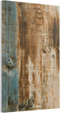 Rustic Barn Door Farmhouse Western Brown Wood Light Switch Cover No Device Wall plate Decorative 1 Gang Blank Switchplate Electrical Faceplate for Teen Kids Boys Bathroom Bedroom Home Decor 5" x 3