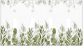 Green Eucalyptus Plant Leaves Vine Light Switch Covers Quad Toggle Electrical Faceplate 4 Gang Wall Plate Decorative Switch Plates for Bed Room Living Room Decor