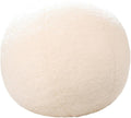 12 Inch Round Hugging Pillow Plush Toy Soft Plushies Throw Pillows Kids' First Ball Plush Toys for Home Decor Or Gift for Kids and Lovers (White)