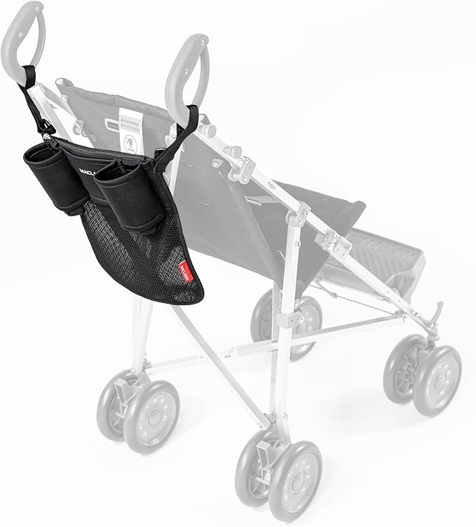 Maclaren Major Elite Universal Organizer, Fits Major Elite Special Needs Pushchair (Black)