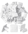 Bates- Outlet Covers Child Proof, 40 Pack, White, 3 Prong Outlet Covers