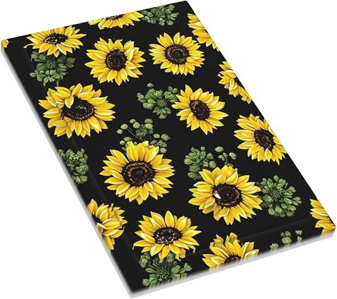 Light Switch Cover Plate Floral Sunflower Plants Flowers 1 Gang No Device Blank Electrical Wall Plates Faceplate Decorative Switch Plate For Bed Room Farmhouse Decor