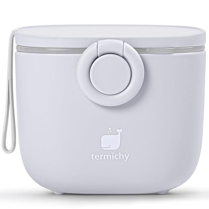 Termichy Baby Formula Dispenser, Portable Milk Powder Dispenser Container with Carry Handle and Scoop for Travel Outdoor Activities with Baby Infant, 8.8OZ, 0.55LB, 250g, 500ml