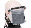 Baby Stroller Organizer Grey Infant Toddle Mesh Stroller Organizer,Detachable Straps easy hang on strollers (Grey)