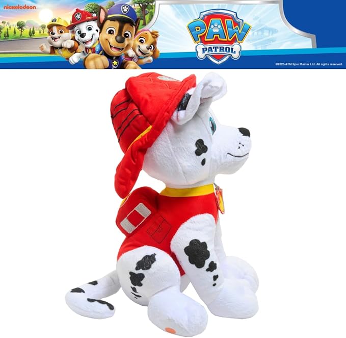 Paw Patrol Marshall Kids Bedding Super Soft Plush Cuddle Pillow Buddy, One Size, (Official) Nickelodeon Product By Franco