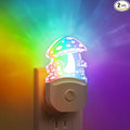 Mushroom Night Light [2 Pack], Plug in Lamp, 8 Color Changing LED Night Lights for Adults Kids Baby Children NightLight Wall Mushroom Decor Lamp for Bedroom Bathroom,Toilet,Stairs,Kitchen,Hallway
