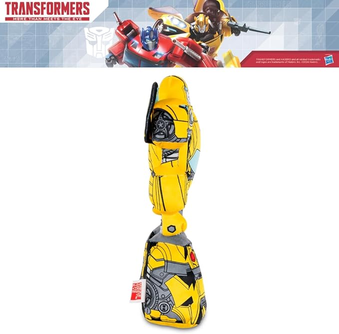Transformer Bumblebee Kids Bedding Super Soft Cozy Cuddle Pillow, (Officially Licensed Product) by Franco