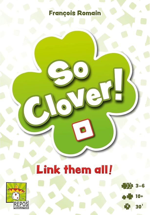 Asmodee So Clover! Party Game - Cooperative Word Association Board Game for Ages 10+, 3-6 Players, 30 Min Playtime