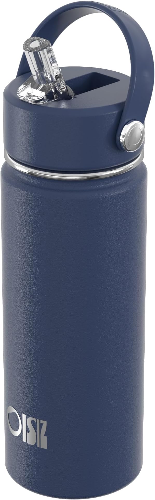 OISIZ 18oz Kids Water Bottle with Straw Lid, Vacuum Insulated Water Bottle Stainless Steel Bottles for Kids for School, Leakproof Water cups, BPA Free and Keep Cold for 24 Hours,Easy to Clean