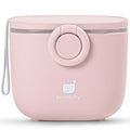Termichy Baby Formula Dispenser, Portable Milk Powder Dispenser Container with Carry Handle and Scoop for Travel Outdoor Activities with Baby Infant, 8.8OZ, 0.55LB, 250g,500ml (Full Lightpink)