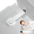 4our Kiddies Baby Toilet Lock for Child Safety, Baby Proof Toilet Seat Lock with Extra Pallet Fit for Most Standard Toilet, Easy Intallation Toilet Lid Lock with Extra 3M Adhesive (1 Pack)