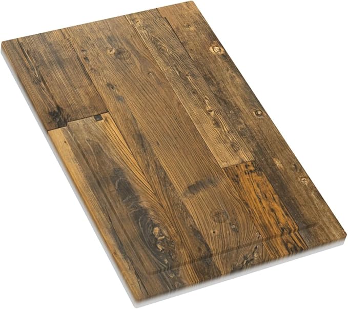 Brown Wood Vintage Rustic Old Board Light Switch Cover Plate 1 Gang No Device Blank Electrical Wall Plates Faceplate Decorative Switch Plate for Farmhouse Home Decor