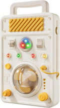 SOCBTNSO Montessori Busy Board for 1+ Year Old - Electronic Light & Activity with Buttons, Switches, Fan & Rotating Knobs | Sensory Learning Travel Toys & Gifts for Toddler Boy/Girl Age 1 2 3