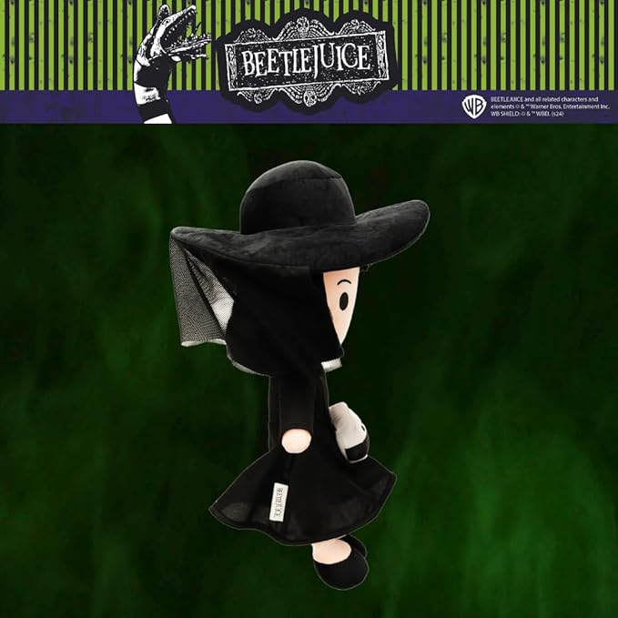 Beetlejuice Halloween Lydia Deetz Bedding Super Soft Plush Decorative Throw Pillow, (Officially Licensed Product) by Franco Collectibles