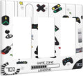 3 Gang Decora Wall Plate Gamer Room Video Game Decor Triple Rocker Light Switch Plate Covers Decorative Gifi Lightswitch Faceplate for Bathroom Kitchen 6.38" X 4.9"