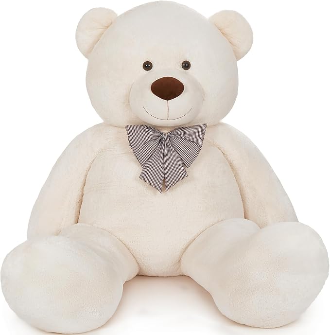MaoGoLan Giant Teddy Bear 10ft Stuffed Animal, Huge Jumbo Size 10 Feet Teddy Bear Plush, Charming and Fluffy Bear for Decorations, Celebrations,Valentines Day,Baby Shower,White