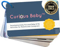 Curious Baby™ Award Winning 40+ Activities for Baby & Me (0-12 Months) | Developmentally-Focused and Stimulating Creative Playtime Ideas for Baby & Me | Includes Black/White High-Contrast Cards