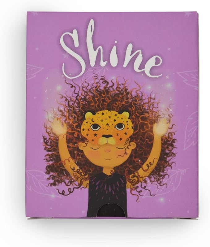 Menique Shine Memory Matching Game – 80 Cards (40 Pairs) with Positive Affirmations for Brave Girls – Motivational & Mindful Matching Game for Confidence and Self-Love