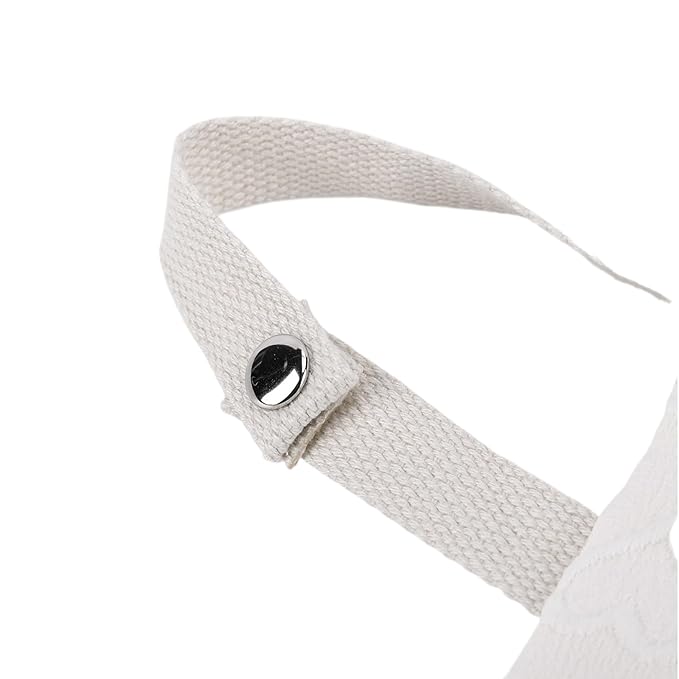 Quilted Baby Diaper and Wipes Pouch Portable Mommy Bag for Stroller Reusable Wipes Pouch with Lanyard (White Heart)