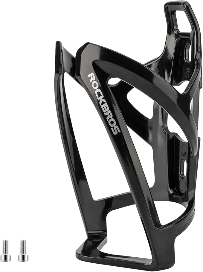ROCKBROS Bike Water Bottle Holder Ultra-Light Bicycle Bottle Cages with Screws Tool, Universal Bike Cup Holder Rack for Road MTB Bikes…