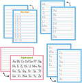 Lachilly Double Sided Dry Erase Handwriting Practice Boards – Alphabet A-Z and Number 1-10 Tracing Board for Kids – Write, Wipe, and Reuse – Perfect for Kindergarten and Preschool