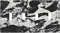 Black White Marble Abstract Luxury Light Switch Covers Quad Toggle Electrical Faceplate 4 Gang Wall Plate Decorative Switch Plates for Bathroom Kitchen Decor