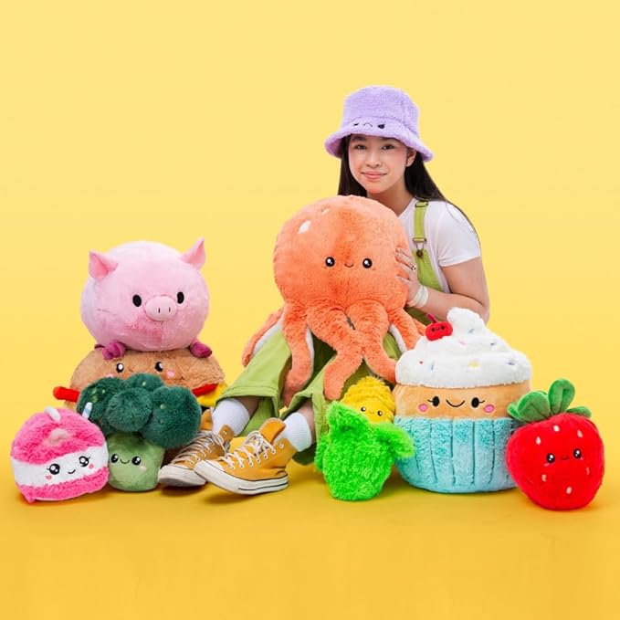 Squishable - Mini Broccoli - Comfort Food Collection - 9.5 in - Soft Toy Collectible Stuffed Animal