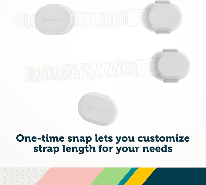Safety 1st 4 Pack Custom Fit All Purpose Strap