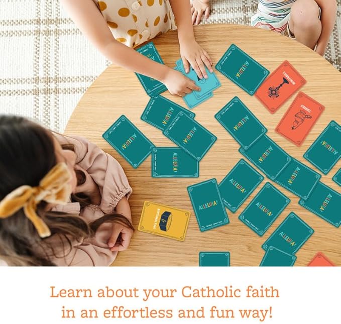 Alleluia! Catholic Card Game for Kids, Family Card Games