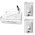 Smart Home Switch Cover 2 Pack,Baby Proof Light Outlet Covers,Child Safety Switch Plate Guard,Wall Plug Box,Kids Electrical Protector Box Fits All Outlet 4.95" H X 3.35" W X 1.77" D or Smaller