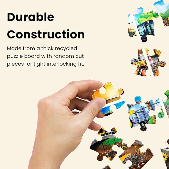 MasterPieces Jigsaw Puzzle Set for Kids, 4-Pack of 100 Piece Puzzles, Educational Animal Theme, Fun Game, Gift Idea, 8" x 10"