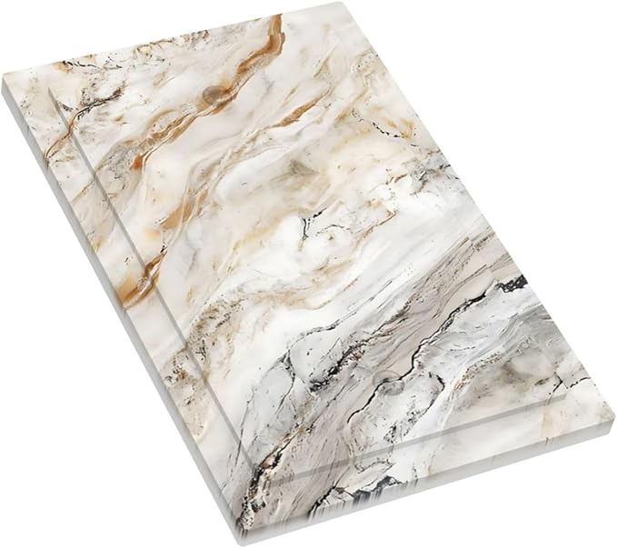 Matte Beige Gold Marble Granite Abstract Print Light Switch Cover Plate 1 Gang No Device Blank Electrical Wall Plates Faceplate Decorative Switch Plate Covers for Bathroom Kitchen Decor