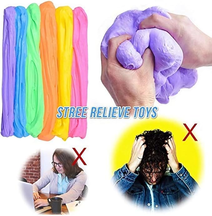 Butter Slime Kit Two-Toned 9 Packed for Girl Boys Party Favors Toys, Stocking Stuffers for Kids 6 7 8 9 10 11 12 Years Old