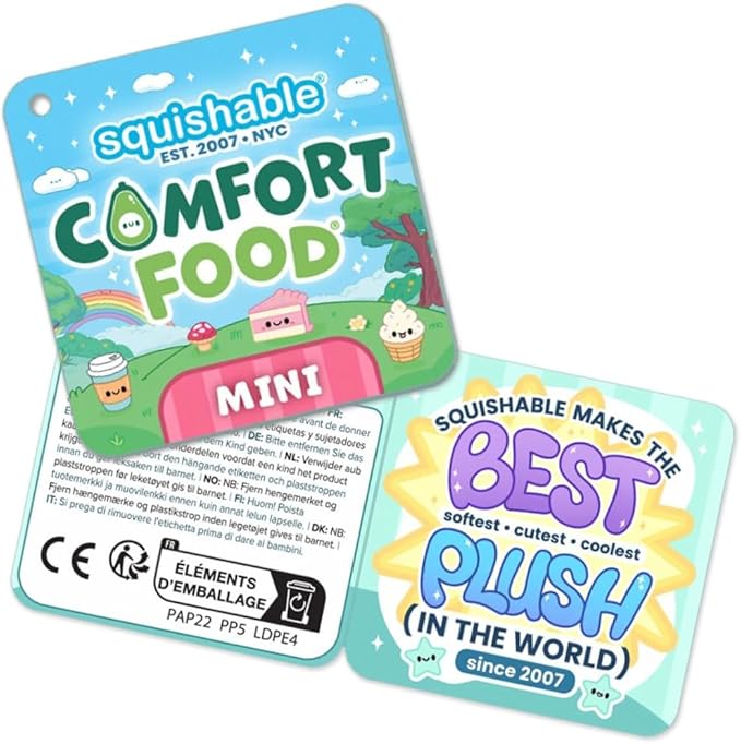 Squishable - Mini Broccoli - Comfort Food Collection - 9.5 in - Soft Toy Collectible Stuffed Animal