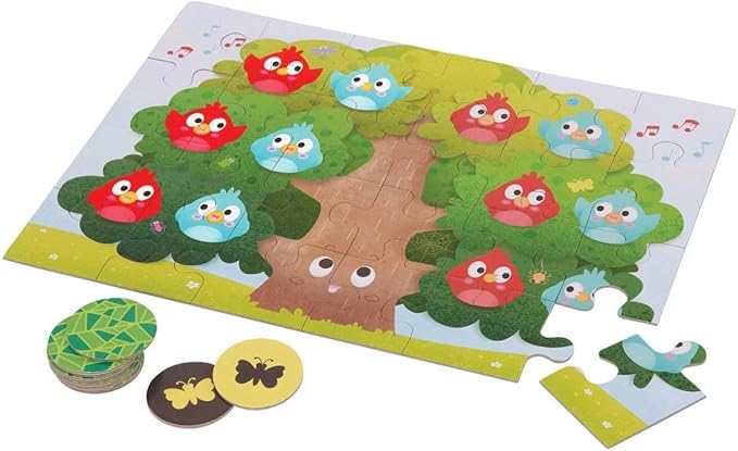 Battat Education – Montessori Memory Game Sound Shakers Toy for Toddlers – Educational Matching Game with Colorful Egg Shakers