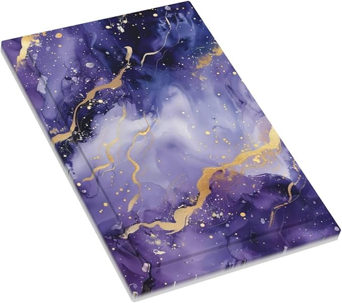 Decorative Light Switch Plate Covers Modernity Abstract Purple Golden Marble 1 Gang No Device Switch Cover Plate Single Blank Wall Plate Switchplate Electrical Faceplate