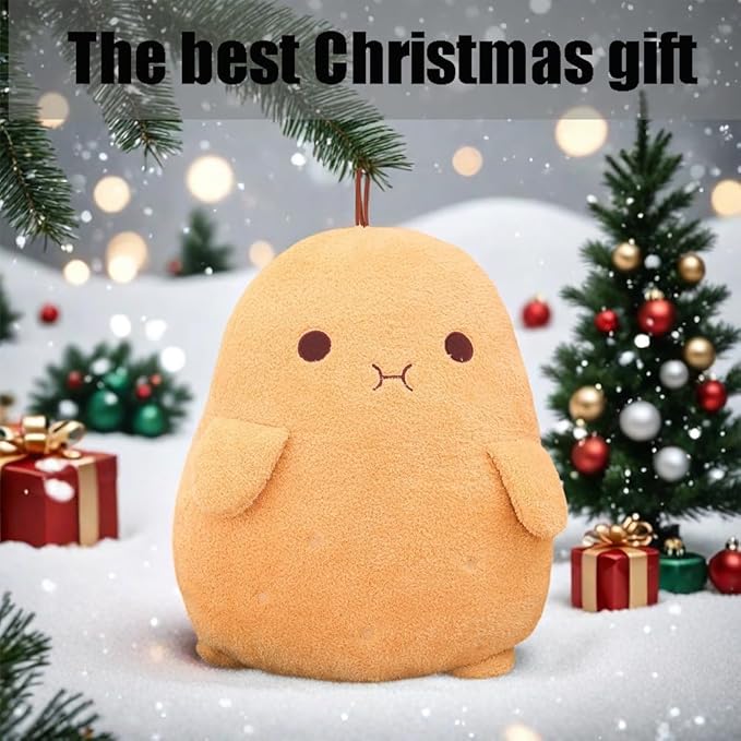 Cute Potato Plush Toy Kawaii Potato Stuffed Doll Soft Stuffed Food Potato Plushie Pillow Toys Doll Kids Gifts (9in)