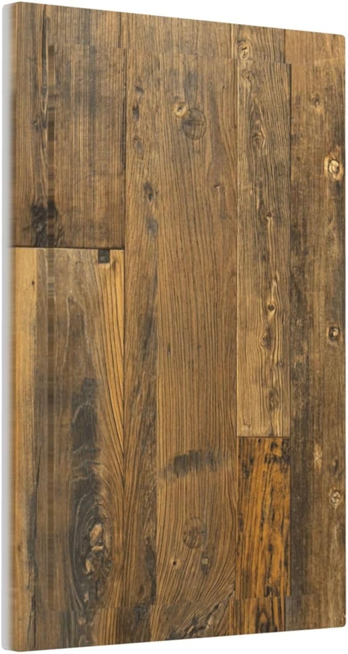 Brown Wood Vintage Rustic Old Board Light Switch Cover Plate 1 Gang No Device Blank Electrical Wall Plates Faceplate Decorative Switch Plate for Farmhouse Home Decor