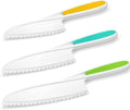 Yeeammk Montessori Toddler Knife Set-3PCS Kids Safe Knives for Real Cooking Kids Cooking Sets Real Cooking Kitchen Tools Toddler Friendly Knives