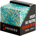 Shashibo Shape Shifting Box - Award-Winning STEM Fidget Toy with Ultra Strong Magnets - Puzzle Cube Transforms Into 100+ Shapes, Perfect Sensory Gift for Kids, Teens, and Adults (Undersea)