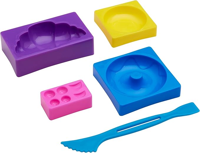 CRA-Z-Slimy Dessert Slime Kit for Girls, DIY Pastry Slime Set with Molds, Confetti, Sprinkles & Air-Dry Compound
